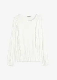 Shirt met volants, bonprix