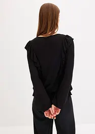 Shirt met volants, bonprix