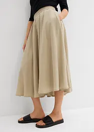 Maxi rok met een comfortabele band, bonprix
