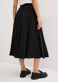 Maxi rok met een comfortabele band, bonprix