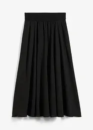 Maxi rok met een comfortabele band, bonprix