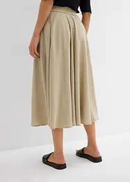 Maxi rok met een comfortabele band, bonprix