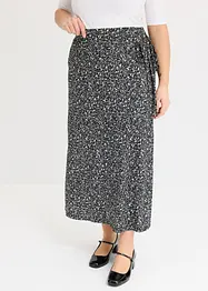 Jersey rok van gestructureerde crêpe, bonprix