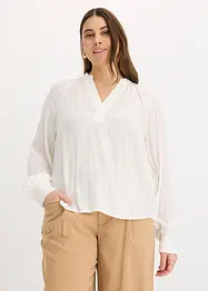 Blouse van crinkle, bonprix