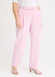 Bandplooibroek met riem, bonprix