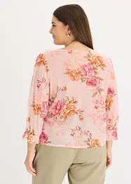 Longsleeve van mesh, bonprix