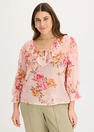 Longsleeve van mesh, bonprix