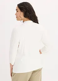 Shirt met 3/4 mouwen en twist, bonprix