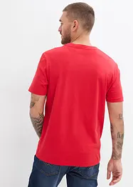 Henley shirt (set van 2) van biologisch katoen, bonprix