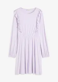 Jersey jurk met volants, bonprix