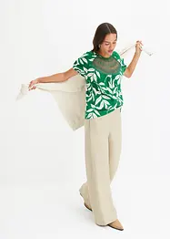 Marlene Dietrich broek in linnen-look met een elegante band, bonprix