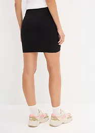 Stretch jersey rok met biologisch katoen (set van 2), bonprix