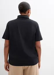 Shirt met col van biologisch katoen, bonprix