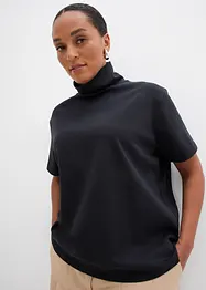 Shirt met col van biologisch katoen, bonprix