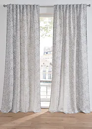 Jacquard gordijn met motief (1 stuk), bonprix