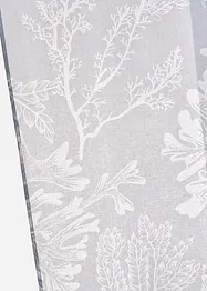 Transparant paneelgordijn met bloemenprint (1 stuk), bonprix