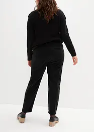 Corduroy broek met comfortabele tailleband, bonprix