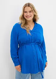 Zwangerschaps-/voedingsblouse van katoen mousseline, bonprix