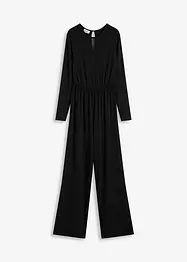 Jumpsuit met diepe V-hals, bonprix