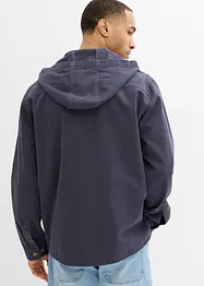 Overshirt met capuchon, bonprix