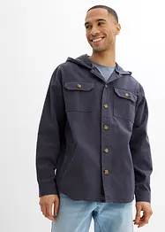 Overshirt met capuchon, bonprix