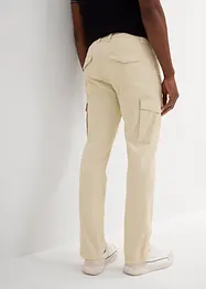 Slim fit stretch cargo broek, straight, bonprix