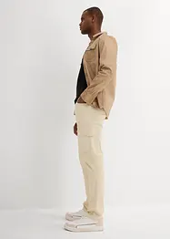 Slim fit stretch cargo broek, straight, bonprix