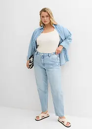 High waist mom jeans, cropped, bonprix