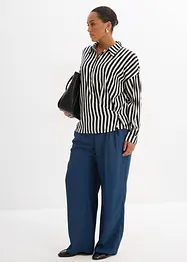Blouse van fijn satijn, bonprix