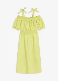 Off shoulder jurk van biologisch katoen, bonprix