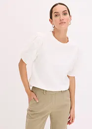 Shirt met kanten mouwen, bonprix