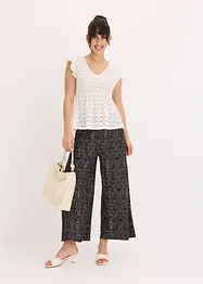 Shirt met broderie anglaise, bonprix