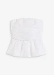Blouse zonder mouwen met ballonzoom, bonprix