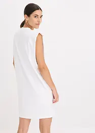 Mini jurk met oversized schouders, bonprix
