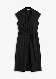 Jurk met strikceintuur, bonprix