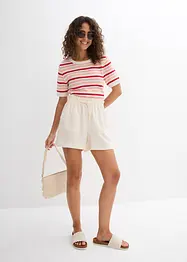 Paperbag short van een soepele Lyocellmix, bonprix