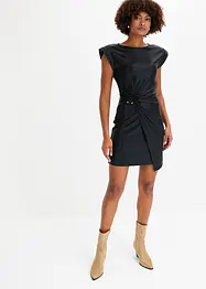 Mini jurk met decoratieve gesp, bonprix