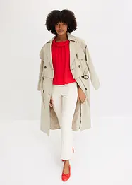 Trenchcoat met afneembare mouwen, bonprix