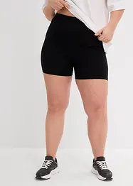 Korte high waist legging (set van 2), bonprix
