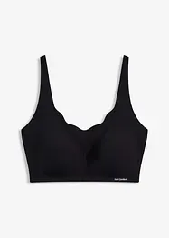 Feel Comfort lasercut T-shirt bh zonder beugels met gewatteerde cups, bonprix