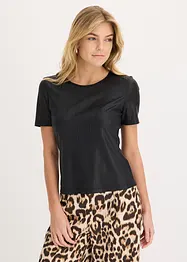 Shirt van glanzend materiaal, bonprix
