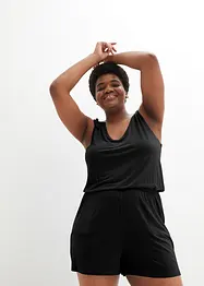 Jersey playsuit in een viscosemix, bonprix