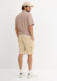 Bermuda van luchtige mousseline, regular fit, bonprix