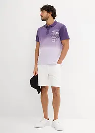 Poloshirt van katoen met kleurverloop en korte mouw, bonprix
