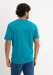 T-shirt met borstzak (set van 2) van biologisch katoen, bonprix