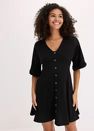 Getailleerde mini jurk, bonprix