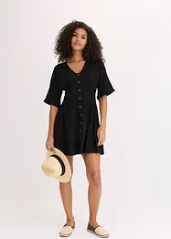 Getailleerde mini jurk, bonprix