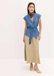 Mouwloze blazer van lyocell, bonprix