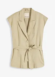 Mouwloze blazer van lyocell, bonprix