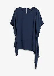 Puntig toelopende blouse in layerlook, bonprix